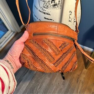 Day and Mood ebony Crossbody Shoulder Bag